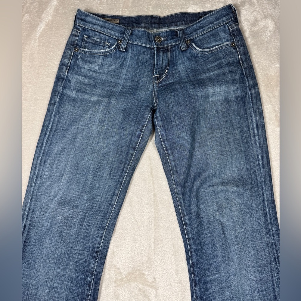 Vintage Y2K Citizens of Humanity COH Low Rise Bootcut Kelly Blue Jeans Size 26 - Picture 6 of 16